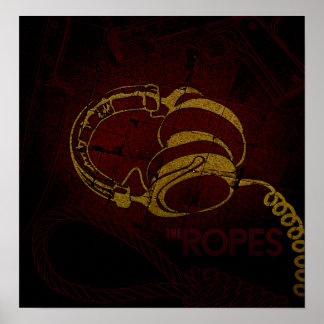 Water & Headphones Poster