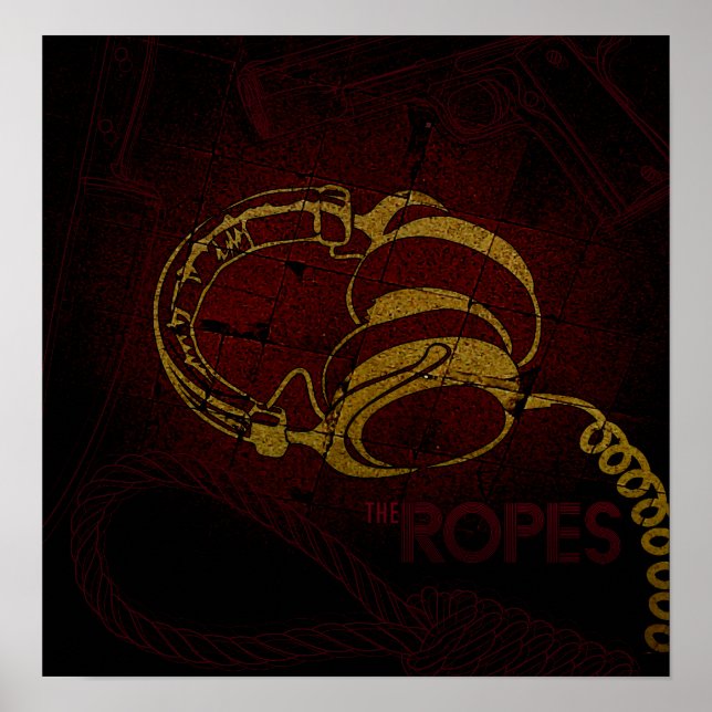 Water & Headphones Poster (Front)