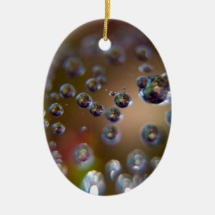 Water in Motion Ceramic Ornament
