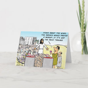 Water Into Wine Card