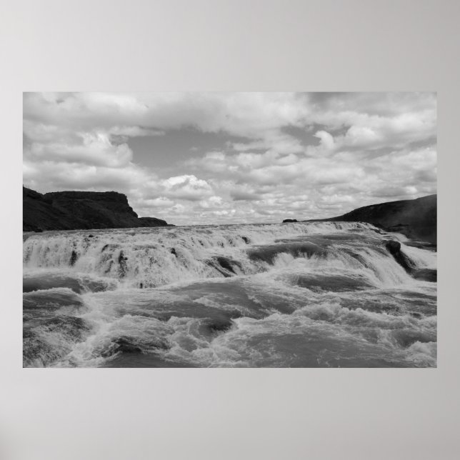 Water is flowing poster (Front)