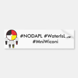 Water Is Life bumper sticker. Sticker