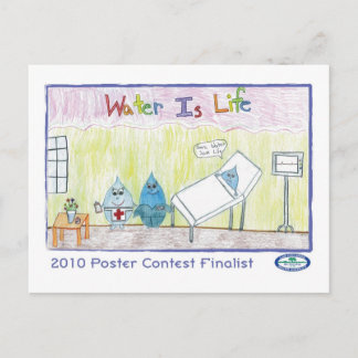 Water Is Life Postcard