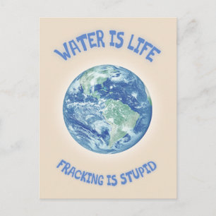 Water Is Life Postcard