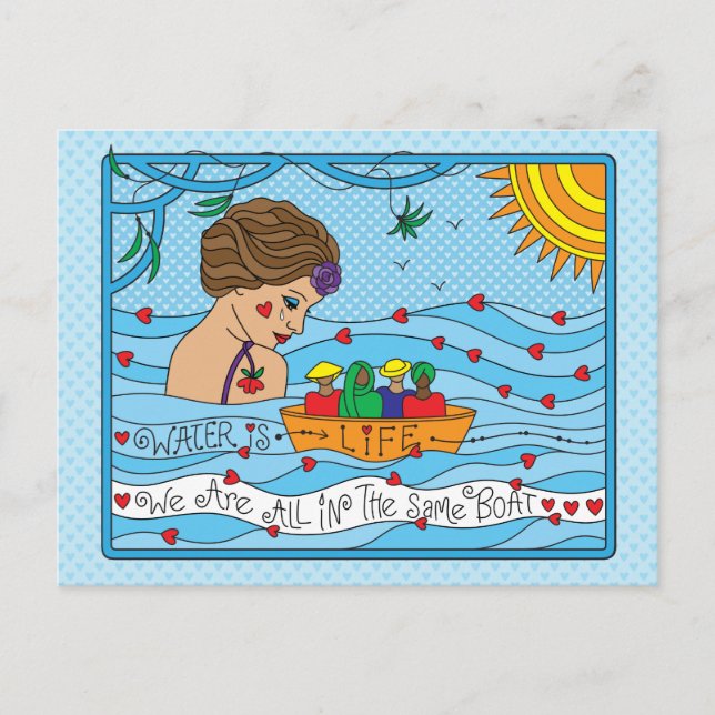 Water Is Life_ Postcard (Front)