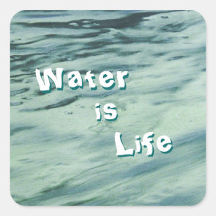 Water is Life Stickers