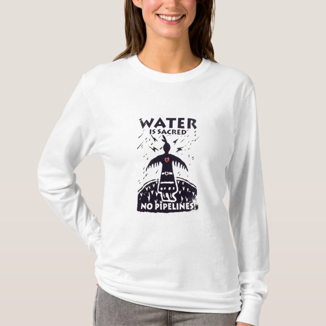 Water is Sacred Tee (Front)