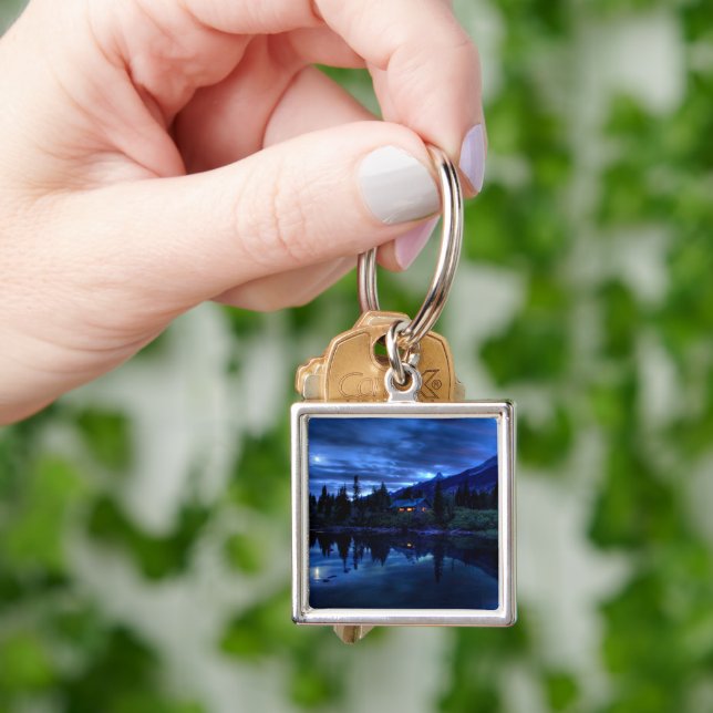 Water | Jenny Lake Grand Teton National Park Key Ring (Hand)
