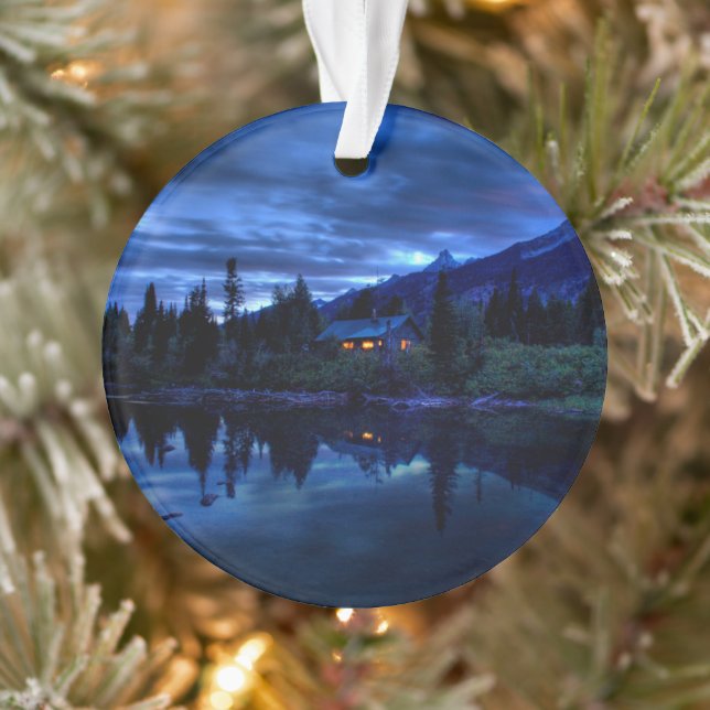 Water | Jenny Lake Grand Teton National Park Ornament (Tree)