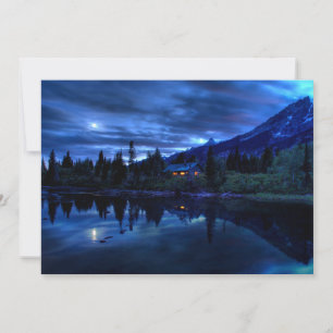Water   Jenny Lake Grand Teton National Park Thank You Card