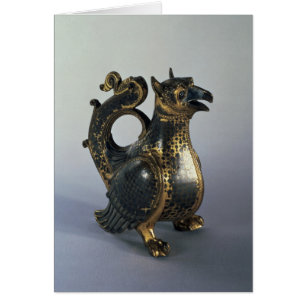 Water jug in the shapeof a griffin