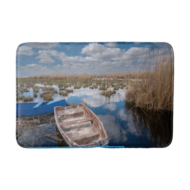 Water | Kayseri Turkey Bath Mat (Front)