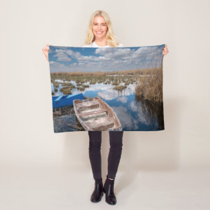 Water Kayseri Turkey Fleece Blanket