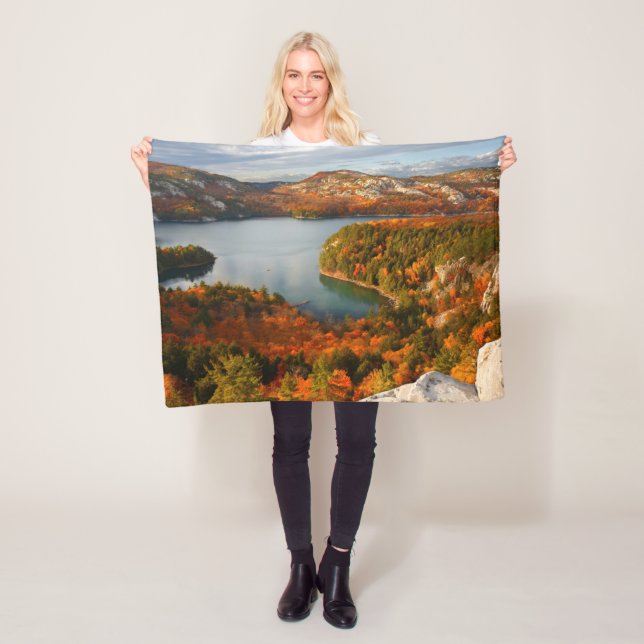 Water | Killarney Provincial Park Canada Fleece Blanket (In Situ)