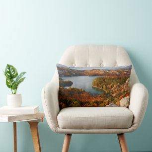 Water Killarney Provincial Park Canada Lumbar Cushion