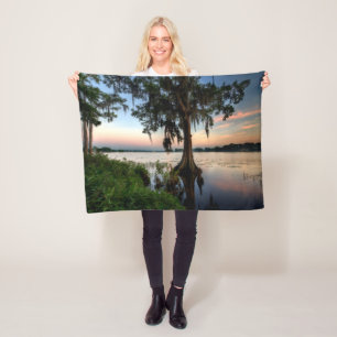 Water Kraft Azalea Park Maitland Florida Fleece Blanket
