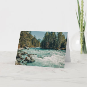 Water Kucherla River, Altai Mountains Card