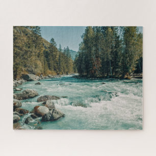 Water Kucherla River, Altai Mountains Jigsaw Puzzle