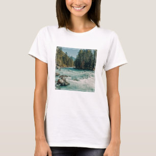 Water   Kucherla River, Altai Mountains T-Shirt