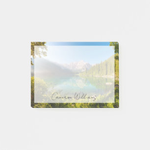 Water Lago di Fusine Mount Gangart Julian Alps Post-it Notes
