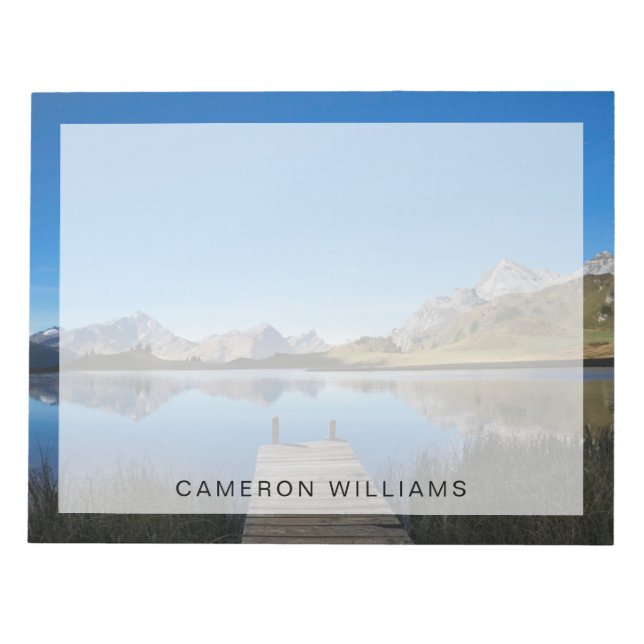 Water | Lai da Vons Switzerland Notepad (Front)