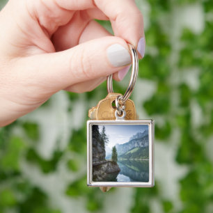Water Lake Gosau Salzkammergut Austria Key Ring