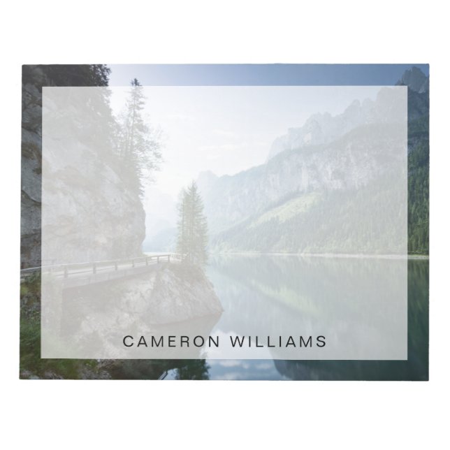 Water | Lake Gosau Salzkammergut Austria Notepad (Front)