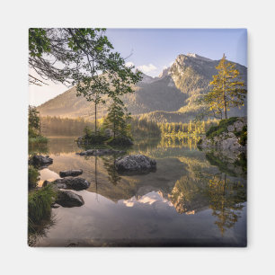 Water Lake Hintersee Berchtesgaden Germany Magnet