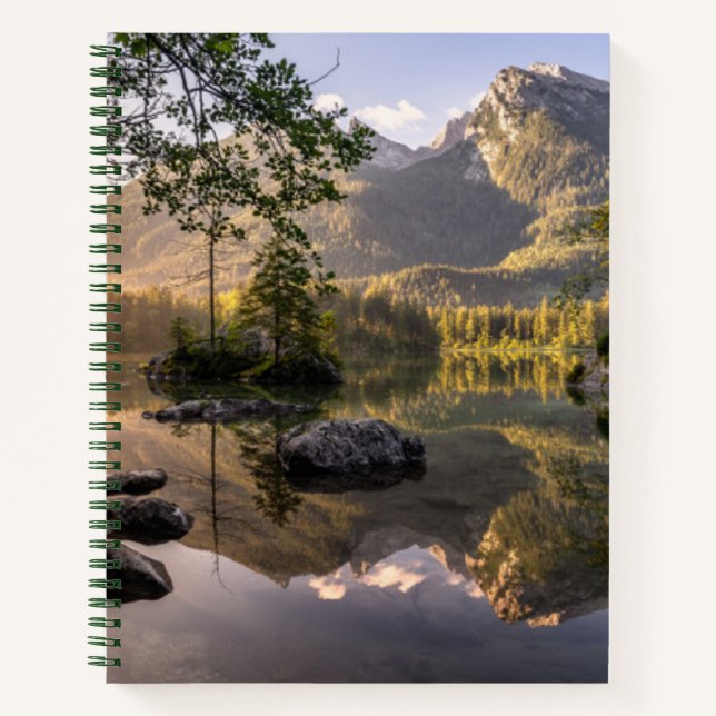 Water | Lake Hintersee Berchtesgaden Germany Notebook (Front)