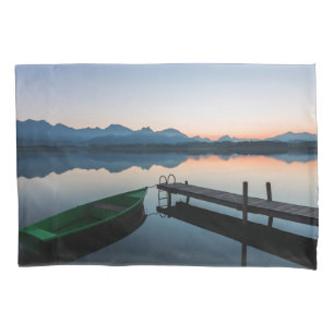 Water Lake Hopfen Bavarian Alps Germany Pillowcase