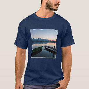 Water Lake Hopfen Bavarian Alps Germany T-Shirt