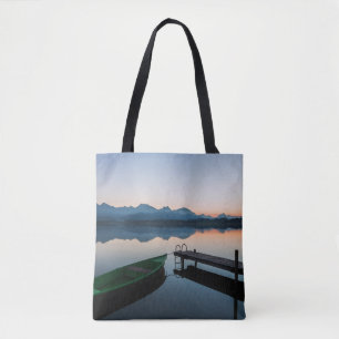 Water   Lake Hopfen Bavarian Alps Germany Tote Bag