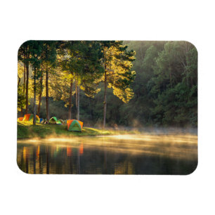 Water Lake in Meahongson, Thailand Magnet