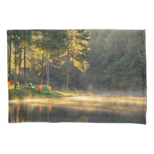 Water   Lake in Meahongson, Thailand Pillowcase