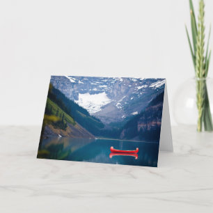 Water   Lake Louise Canadian Rocky Mountains Card