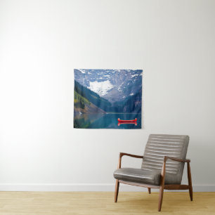 Water Lake Louise Canadian Rocky Mountains Tapestry