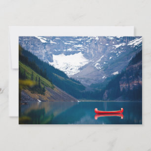 Water   Lake Louise Canadian Rocky Mountains Thank You Card