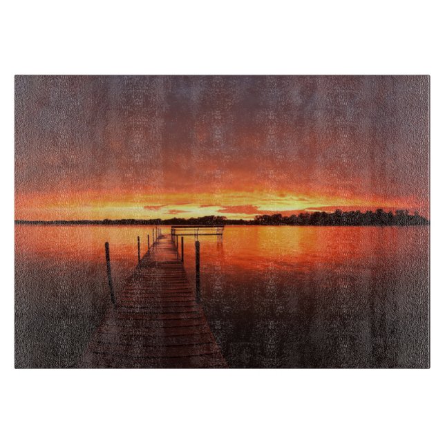 Water | Lake Minnetonka, Minnesota Cutting Board (Front)