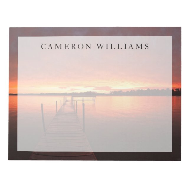 Water | Lake Minnetonka, Minnesota Notepad (Front)