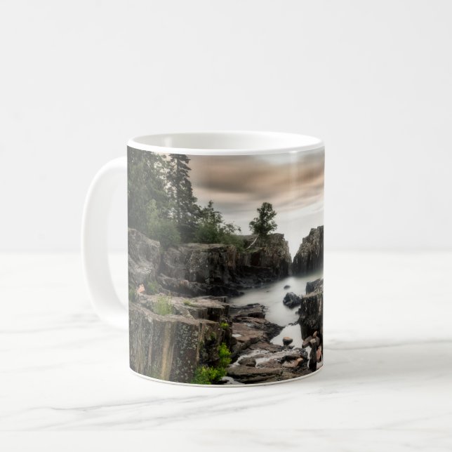 Water | Lake Superior Grand Marais, Minnesota Coffee Mug (Front Left)