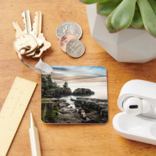 Water   Lake Superior Grand Marais, Minnesota Key Ring