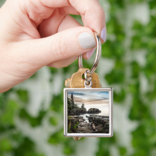 Water   Lake Superior Grand Marais, Minnesota Key Ring
