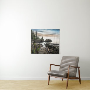 Water Lake Superior Grand Marais, Minnesota Tapestry