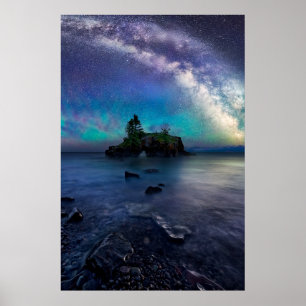 Water   Lake Superior Minnesota Poster