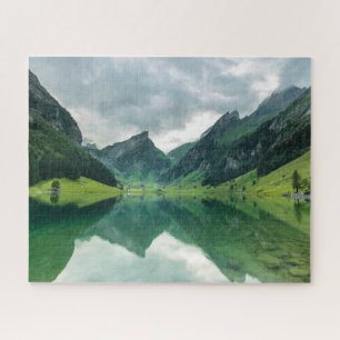 Water   Lake Swiss Alps Jigsaw Puzzle