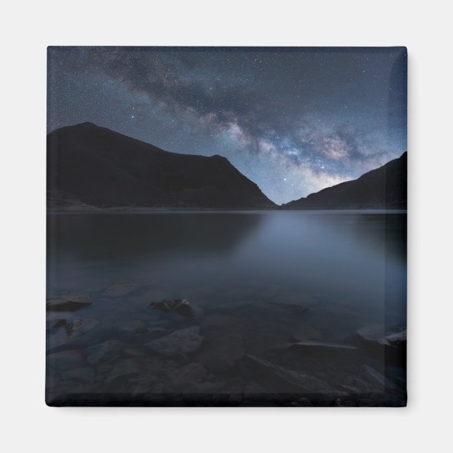 Water | Lakeshore at Night Magnet (Front)
