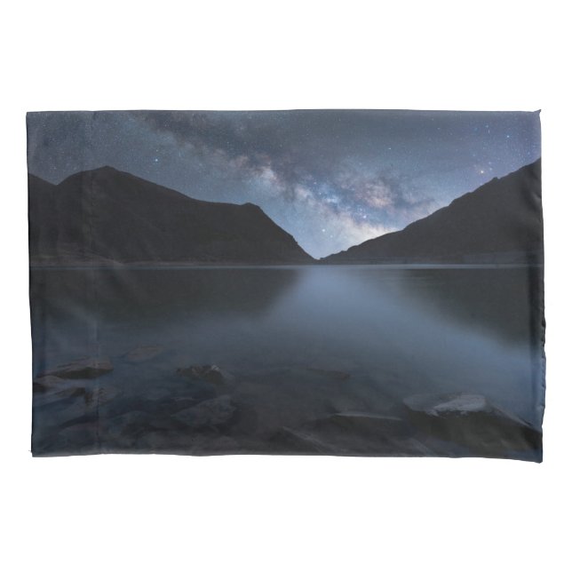 Water | Lakeshore at Night Pillowcase (Front)