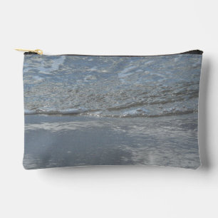 Water Lapping on the Beach Abstract Photography Accessory Pouch