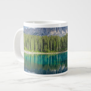 Water Latemar Mountain Range Large Coffee Mug