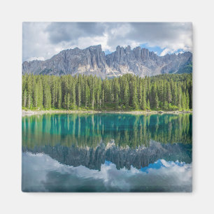 Water Latemar Mountain Range Magnet